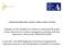 EUROPEAN MEDICINES AGENCY (EMA) CONSULTATION