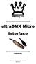 ultradmx Micro Interface