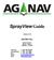 SprayView Guide. Version AG-NAV Inc. 30 Churchill Dr Barrie, Ontario CANADA, L4N 8Z5