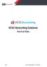 HCSS Accounting Guidance Year End Notes