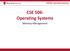 CSE506: Operating Systems CSE 506: Operating Systems