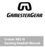 Cruiser XB210 Gaming Headset Manual