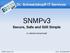 SNMPv3 Secure, Safe and Still Simple