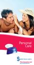 Personal Care. The innovative seal. your brand deserves