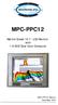 MARINE PC MPC-PPC12. Marine Grade 12.1 LCD Monitor with 1.8 GHZ Dual Core Computer. MPC-PPC12 Manual December 2012