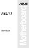 P4S133. User Guide. Motherboard
