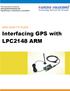 ARM HOW-TO GUIDE Interfacing GPS with LPC2148 ARM