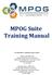 MPOG Suite Training Manual