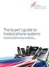 The buyer s guide to hosted phone systems