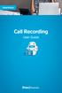 SmartVoice Call Recording