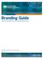 Branding Guide. A guide to the SRNL logo, colors and publishing products. Published by the SRNS Corporate Communications.