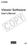 Viewer Software. User s Manual. Ver. 3.6