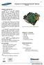Evaluation kit for Multimedia Bluetooth Modules Datasheet. 1 Package content Quick getting started guide Device terminal description...