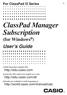 ClassPad Manager Subscription