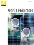 Profile Projectors PROFILE PROJECTORS V-20B V-12B