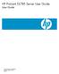 HP ProLiant DL785 Server User Guide