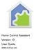 Home Control Assistant Version 13 User Guide