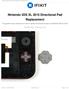 Nintendo 3DS XL 2015 Directional Pad Replacement