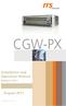 CGW-PX. Installation and Operation Manual. August Release PRELIMINARY EDITION
