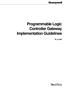 Programmable Logic Controller Gateway Implementation Guidelines PL12-500