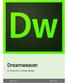 Dreamweaver. An Introduction to editing webpages