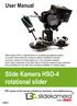 Slide Kamera HSO-4 rotational slider