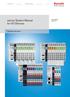 sercos System Manual for I/O Devices