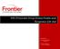 VFO Preorder Drop-Down Fields and Response Job Aid. Carrier Services Frontier Communications Rochester, NY