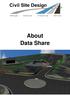 About Data Share. Copyright Civil Survey Solutions Pty Ltd