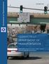 NOVEMBER department of transportation CONNECTICUT DEPARTMENT OF TRANSPORTATION. Statewide Computerized Traffic Signal Systems Needs Assessment