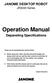 JANOME DESKTOP ROBOT. JR3000 Series. Operation Manual. Depaneling Specifications