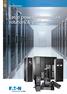 Product catalogue. Eaton power infrastructure solutions & products