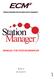 MANUAL FOR STATION MANAGER