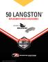 50 LANGSTON. REPLACEMENT KNIVES & Accessories. Knife Guarantee FEATURING FOR A FULL LIST OF ZENITH PRODUCTS, CALL