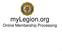 mylegion.org Online Membership Processing