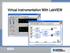 Virtual Instrumentation With LabVIEW