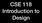 CSE 118 Introduction to Design