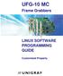 UFG-10 MC. Frame Grabbers LINUX SOFTWARE PROGRAMMING GUIDE. Customized Property