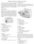 TOSHIBA THE 60 TH SERIES ANALOG COPIERS AN OVERVIEW
