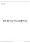 Self-Service Password Reset