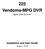 225 Vendoma-MPG DVR. Installation and User Guide. (Digital Video Recorder) Version