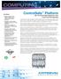 COMPUTING. ControlSafe Platform. SIL4 COTS Fail-Safe System for Train Control and Rail Signaling. Data Sheet