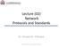 Lecture (02) Network Protocols and Standards
