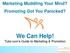 We Can Help! Tutor.com s Guide to Marketing & Promotion