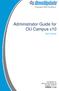 Administrator Guide for OU Campus v10