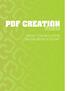 PDF CREATION GUIDE. YOUR GUIDE TO CREATING & EXPORTING USING ADOBE InDesiGN OR Photoshop