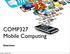 COMP327 Mobile Computing. Exercises
