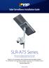 WiFi Solar Surveillance System (SLR-A75-4W) 4G Solar Surveillance System (SLR-A75-4G)