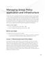 Managing Group Policy application and infrastructure