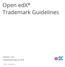 Open edx Trademark Guidelines